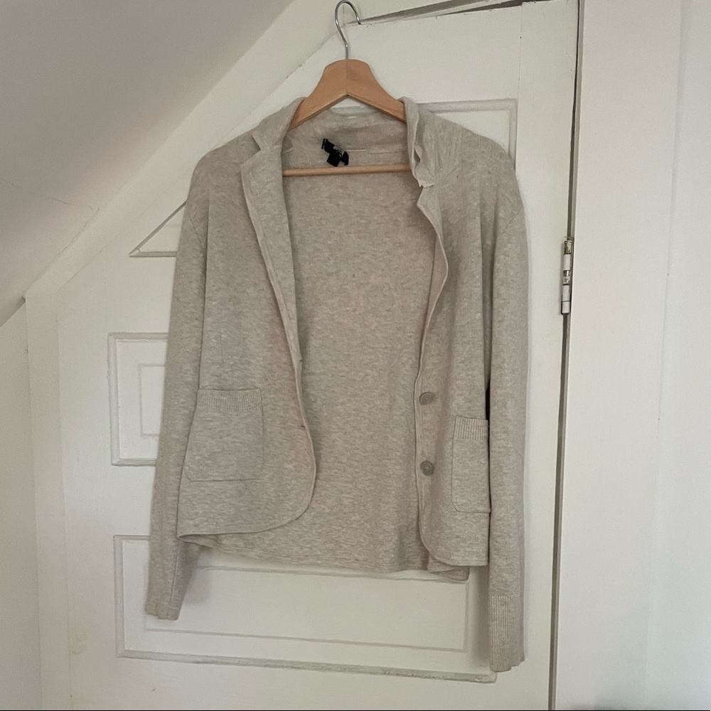 J. Crew Sweater Blazer